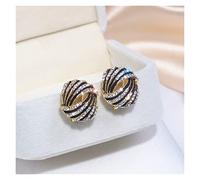Elegant Wedding for Women Color Crystal Earring Pear High-End Earrings