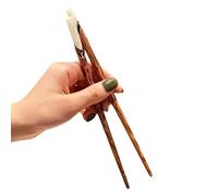 Elegant Wooden Chopsticks, Non Slip Sushi Sticks, 9.84 Inches Dining Utensils with Shell Design, Kitchen Tool with Durable Build, Tableware Set Lightweight Grip Comfort, Chopsticks Set for Home Use