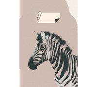 Elegant Zebra Notebook: Stylish and Unique Animal Print Journal for Writing and Drawing: Perfect for Students, Artists, and Animal Lovers - 120 Lined Pages