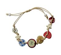 Elegante abalorio aplicado con cordón de color vibrante, regalos especiales para niñas y mujeres de moda