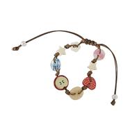 Elegante abalorio aplicado con cordón de color vibrante, regalos especiales para niñas y mujeres de moda