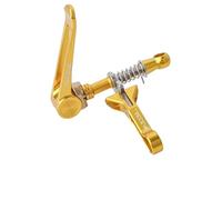 Elegante abrazadera de tija de sillín de aluminio para Brompton A line P line C Line (dorado)