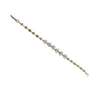 Elegante accesorio de latón resistente con diamantes de imitación plateados para mujer, busca joyas elegantes y elegantes, joyas de estilo gótico