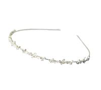 Elegante accesorio para el cabello con cuentas y detalle de mariposa, diadema elegante para bodas, comuniones y celebraciones de festivales