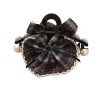 Elegante accesorio para el cabello con patrón de temperamento, adorno de lazo grande para el trabajo, citas, viajes y tiempo especial, elegante decoración para el cabello