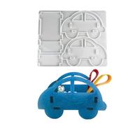 Elegante adorno creativo de silicona para coche, moldes de almacenamiento para el hogar, decoración del hogar