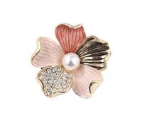 Elegante adorno de flores que mejora la elegancia en reuniones de negocios o noches para mujer, elegante broche de moda, accesorio de joyería elegante