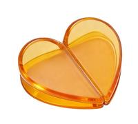 Elegante agarre para el cabello, diseño de amor, funcional, de extracción rápida, cómoda, suave, para piel sensible, bordes redondeados, seguro