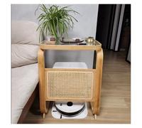 Elegante almacenamiento al vacío para el hogar, oficina y sala de estar, mesa auxiliar multifuncional, fácil de limpiar, bolsas de vacío, solución de ahorro de espacio para cocina y oficina