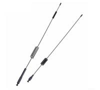 Elegante antena de señal de metal para coches RC que se adapta perfectamente a TRX4 para Defender (corta)