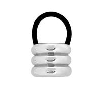 Elegante banda elástica geométrica duradera de metal cómodo para mujeres y profesionales