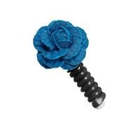 Elegante banda elástica para el pelo con diseño de flores y camelias, con cordón elástico para el teléfono, accesorio para el cabello floral