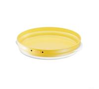Elegante bandeja giratoria de plástico para cocina y baño Lazy Susan para un fácil acceso a los artículos (10 pulgadas)