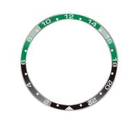 Elegante bisel para Xiaomi Watch S3/S4 Green+Black