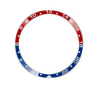 Elegante bisel para Xiaomi Watch S3/S4 Red+Blue