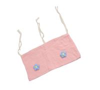 Elegante bolsa colgante para cochecitos de bebé, organizador lateral de cuna con compartimentos dobles para guardar pañales y juguetes, accesorios para padres