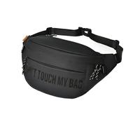 Elegante bolsa de cadera colorida para gimnasio, correr, accesorios deportivos para actividades al aire libre, gimnasio, entrenamientos, viajes, deportes, hombro, Color negro., Talla única, Mass