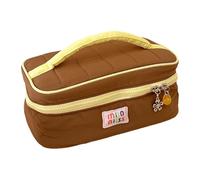 Elegante bolsa de cosméticos, práctica y delicada, espaciosa, organizador de artículos de tocador de viaje para gimnasio, al aire libre, negocios, viajes, organizador de artículos de tocador con