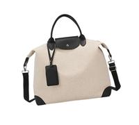 Elegante bolsa de gimnasio de gran tamaño para maternidad, ergonómica, de viaje, bolsa de hombro con compartimento separado para zapatos, hombro de gran capacidad, Black, Mass Beauty