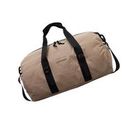 Elegante bolsa de lona resistente al agua con correa ajustable para el hombro, espaciosa para fitness, viajes, para mujeres y hombres, cruzada, trabajo, Khaki, Mass Beauty