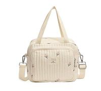 Elegante Bolsa De Maternidad Bordada Para Mamá Amplio Pañal Bebé Mano Infantiles Viajar Organizadores