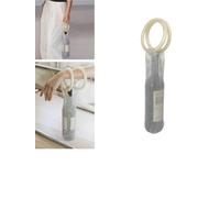 Elegante bolsa de vino con asa de resina, bolsa de vino con asa de resina, juego de botella y copa de vino, for uso diario Elegante bolsa con asa de mármol, bolsa de vino con asa de resina de malla(Wh