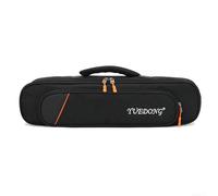Elegante bolsa negra Hulusi para tubo de soplado eléctrico Roland AE 01 y protección confiable (negro)