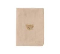 Elegante bolsa organizadora de pana para artículos de bebé, perfecta para cochecitos, viajes al aire libre y uso diario, 40 x 26,5 cm