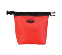 Elegante bolsa térmica con función térmica para viajes, para guardar en la fiambrera para picnics aventuras al aire libre (rojo, 27 x 26 cm)