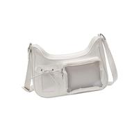 Elegante bolso bandolera de estilo japonés, bonito bolso bandolera de piel sintética Itabag para exhibición de pines, estilo japonés, estilo japonés para citas, White, One Size