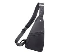 Elegante Bolso Cruzado con Hombro para Hombre A Prueba De Salpicaduras con Correa Ajustable Senderismo Ciclismo Y Desplazamientos Almacenamiento De Billetera Teléfono