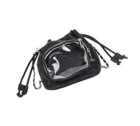Elegante bolso cruzado de piel sintética para mujer, funcional para hombro, casual, para la escuela, viajes o soporte para teléfono de oficina, Black, One Size