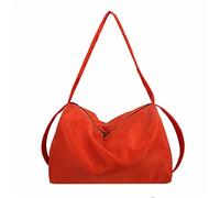 Elegante bolso de hombro casual para mujeres y niñas, bolso escolar de nailon, bolso cruzado para gimnasio, gran capacidad, para entrenamiento, estilo deportivo, gimnasio, hombro de moda, a, One Size