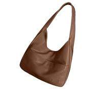 Elegante bolso de hombro con elegante asa para el uso diario, excursiones de ocio y trabajo., marrón, Talla única para todos, Mochilas de viaje