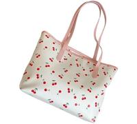 Elegante bolso de hombro con lazo para las axilas, de piel sintética, con interior espacioso, para mujeres y estudiantes universitarias, b, One Size