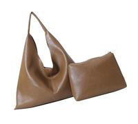 Elegante Bolso De Hombro De Cuero PU Femenino Con Espacioso Interior Y Bolso Versátil A Menos Bombas Conjunto De Mujeres