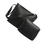 Elegante Bolso De Hombro PU para Mujer con Interior Espacioso Bolso Cruzado Y Organizadores Conjunto 2 Piezas Cruzado
