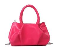 Elegante bolso de mano en forma de nube, exquisita artesanía, compacto pero espacioso. Muestra tu conjunto, Rosa intenso HP, Medium