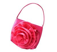 Elegante bolso de noche floral vintage de mano para novia, dama de honor, bolso cruzado para bodas y fiestas, elegante mano, c, One Size