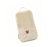 Elegante bolso de transporte de pañales con separadores interiores, perfecto para organización de guardería y salidas familiares, almacenamiento portátil de pañales