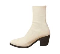 Elegante bota de media altura de la pantorrilla para mayor comodidad Estilo todo el calzado versátil y moderno, perfecto para cualquier ocasión, con un diseño duradero y una tracción mejorada para la