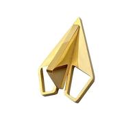 Elegante broche con forma de avión de papel, pin de insignia de avión de papel, accesorios de traje para uso diario y ocasiones especiales, accesorios de moda, フリーサイズ