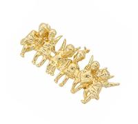 Elegante broche de 6 querubines, elegante pin de aleación, accesorio de decoración de pecho para mujeres y niñas, ocasión diaria, bonito pin de ángel