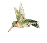 Elegante broche de colibrí para mujeres y niñas, se fija a camisas, abrigos, bolsas, multifuncional, accesorio de broche de colibrí, talla única, como se describe