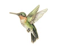 Elegante broche de colibrí para mujeres y niñas, se fija a camisas, abrigos, bolsas, multifuncional, accesorio de ramillete, accesorio para decoración de sombrero, One Size, como se describe