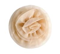 Elegante broche de flor grande con diseño de flor de color sólido, adecuado para bodas y fiestas, decoración hecha a mano, talla única, como se describe