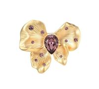 Elegante broche de mariposa de cristales vintage con diseños de aleación para mujer, vestidos, sombreros, bolsos, accesorios de fiesta de boda, pin de sombrero de mariposa para trajes de festival