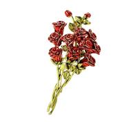 Elegante broche de rosas, hermoso accesorio de ramo de rosas, elegante alfiler, mejora tus estilos simples, talla única, como se describe