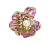 Elegante broche floral de mariposa, broche de aleación para chaquetas, vestidos, elegante accesorio de mujer, accesorio de moda, broche de flores de mariposa, accesorio de aleación, trajes diarios