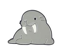 Elegante broche inspirado en el mar, colorido accesorio de animales marinos, broche de animales para creadores de tendencias que mejoran tu aspecto, insignia única de criatura marina, talla única